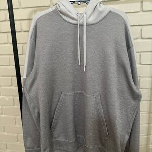Adidas Gray/White Men's Hoodie